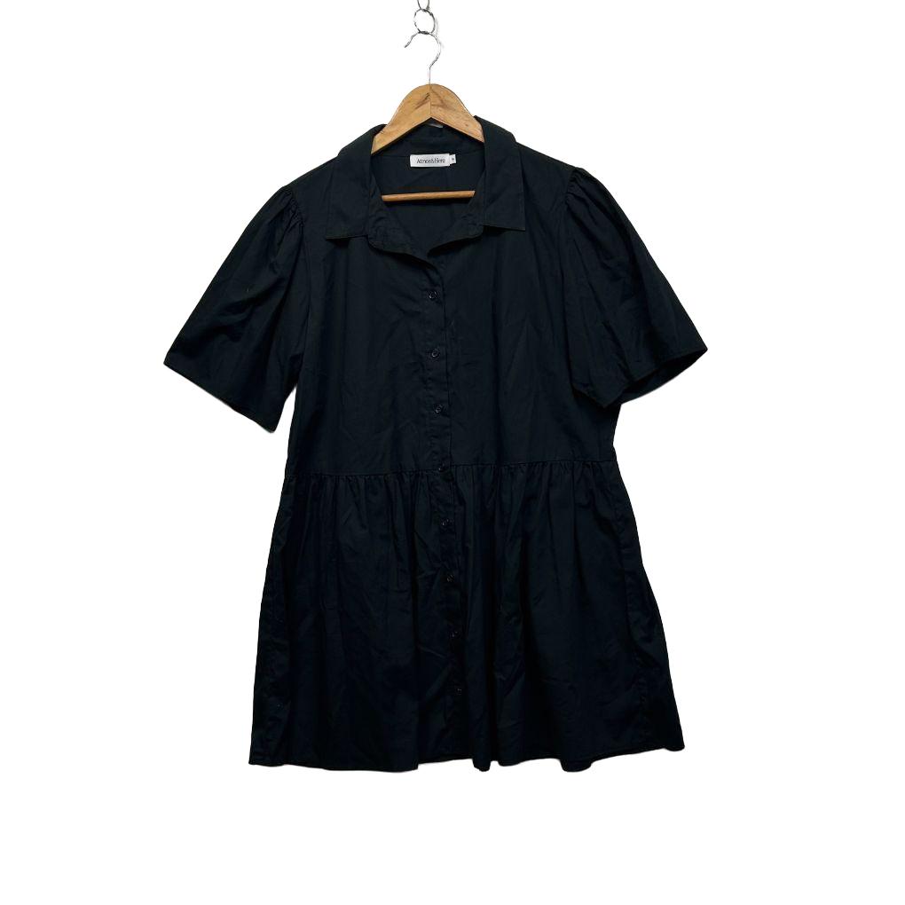 Atmos&Here Black Dress or Top - Size 16