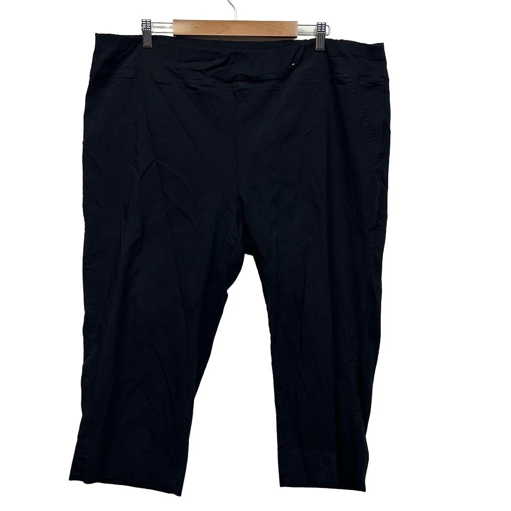 Autograph Black Cropped Pants - Size 24