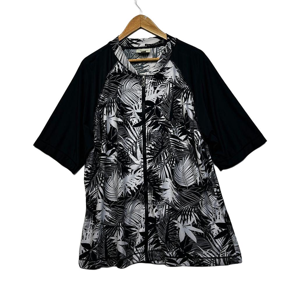 Autograph Black Plus Size Swim Top - Size 26