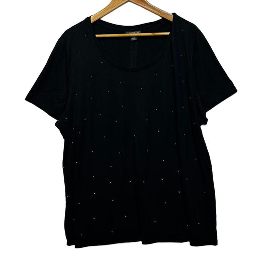 Autograph Black Top Tee - Size 20