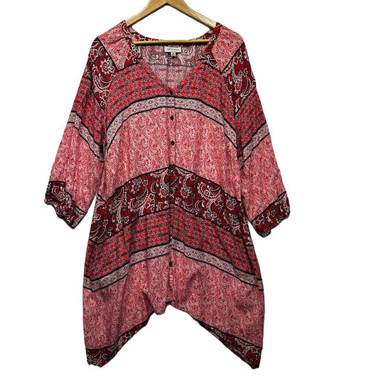 Autograph Boho Plus Size Top - Size 20