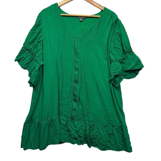 Autograph Green Top - Size 20