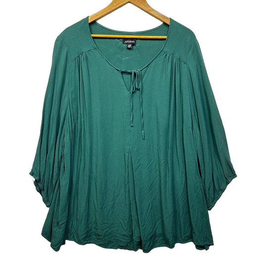 Autograph Green Top - Size 26