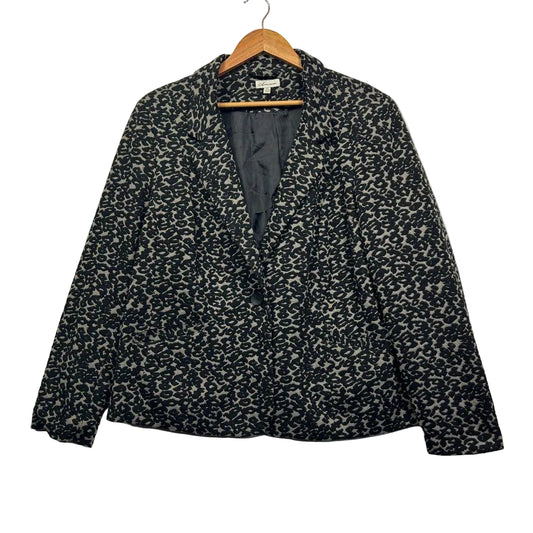 Autograph Leopard Print Blazer Size 22