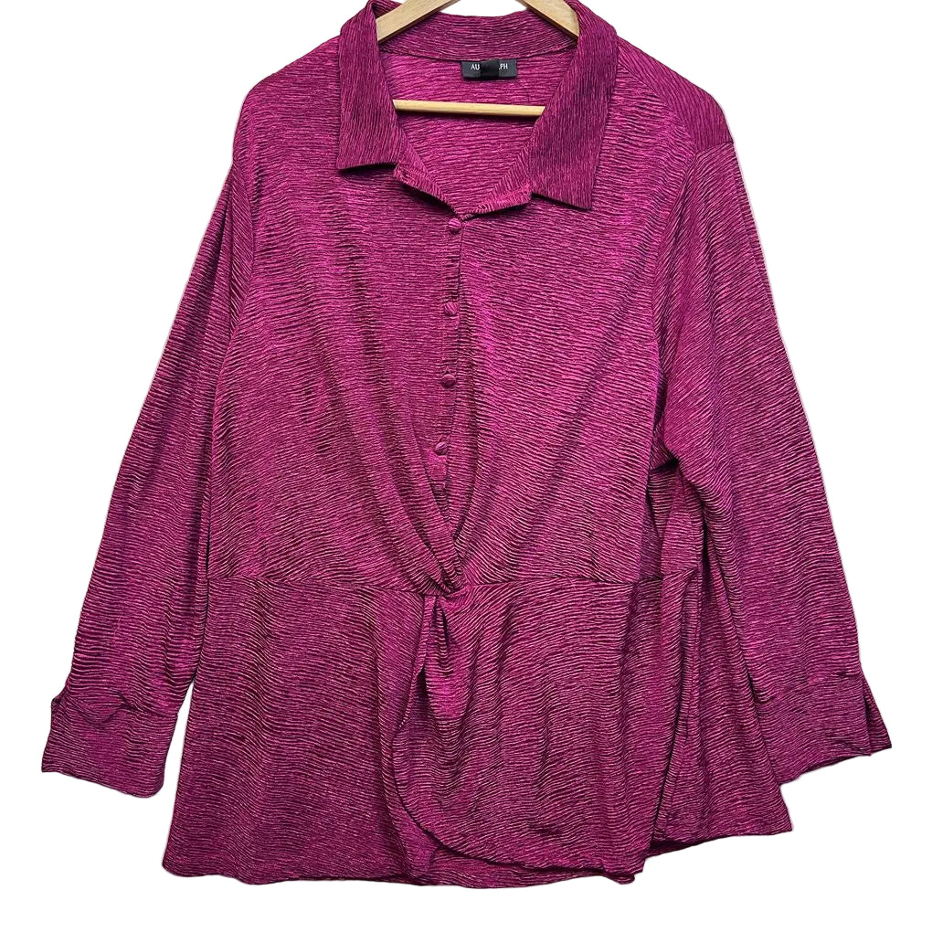 Autograph Magenta Top - Size 22/XL