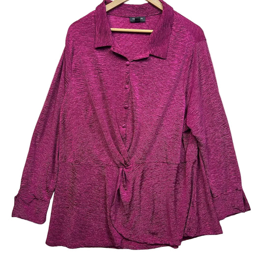 Autograph Magenta Top - Size 22/XL