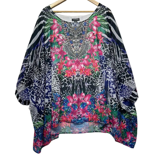 Autograph Multicoloured Kaftan - Size 22