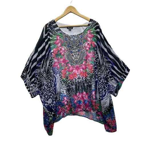 Autograph Multicoloured Top - Size 18