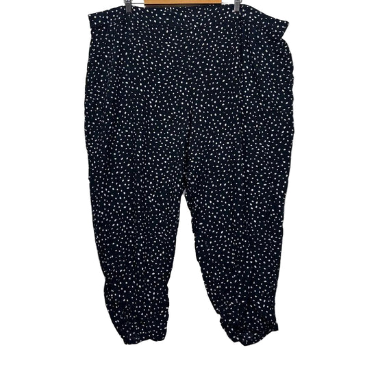 Autograph Navy Polka Dot Pants - Size 24