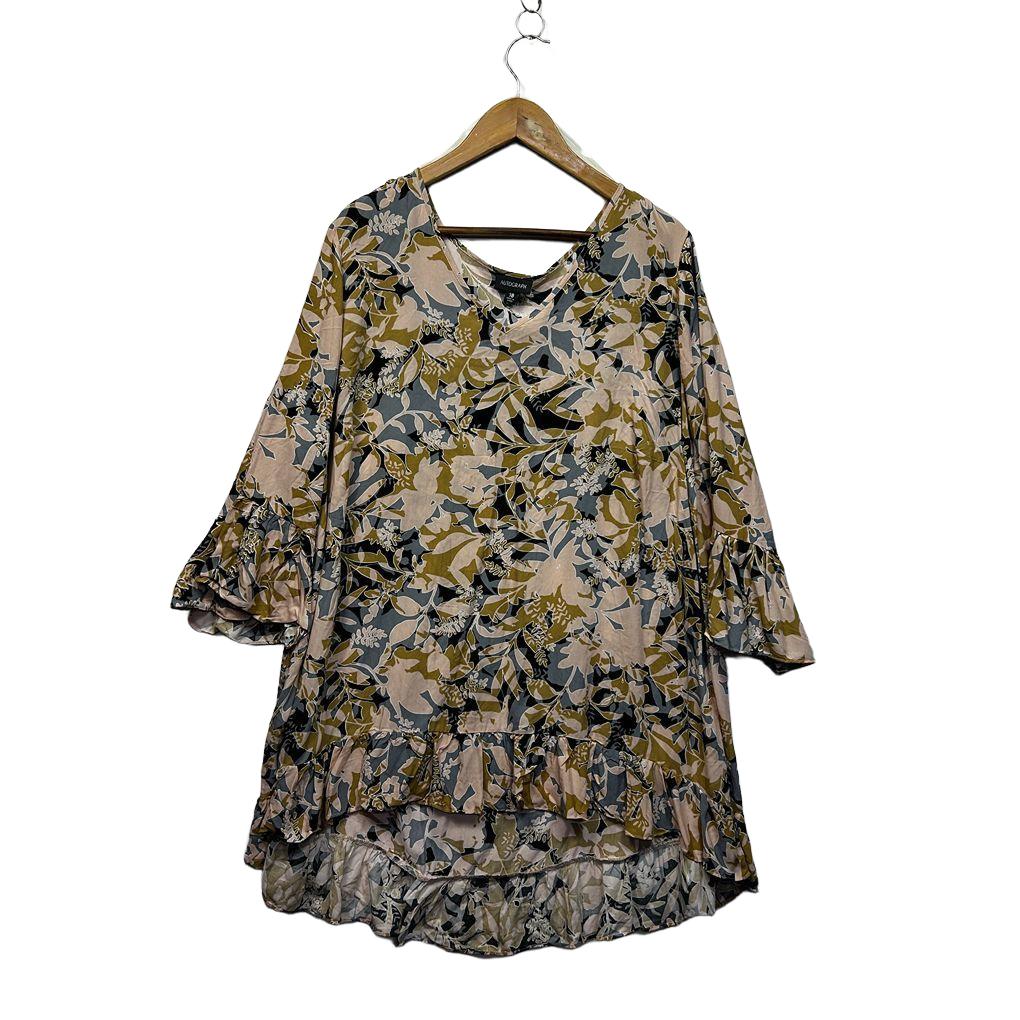 Autograph Olive Plus Size Top - Size 18