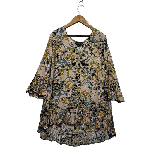 Autograph Olive Plus Size Top - Size 18