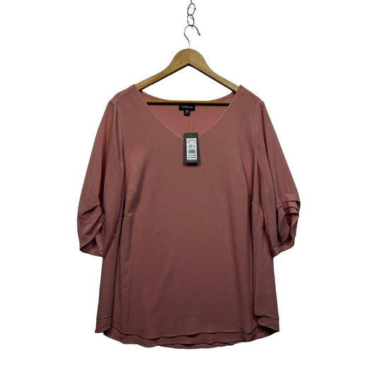 Autograph Pink Plus Size Top - Size 16