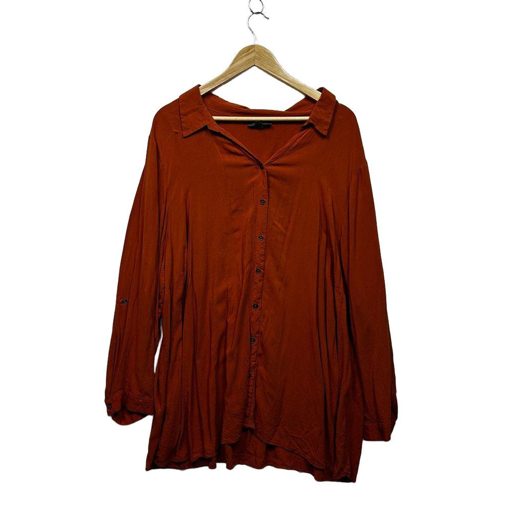Autograph Rust Plus Size Shirt - Size 26 - Preloved – Revival Curves