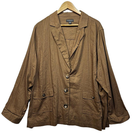 Autograph Tan Jacket - Size 24