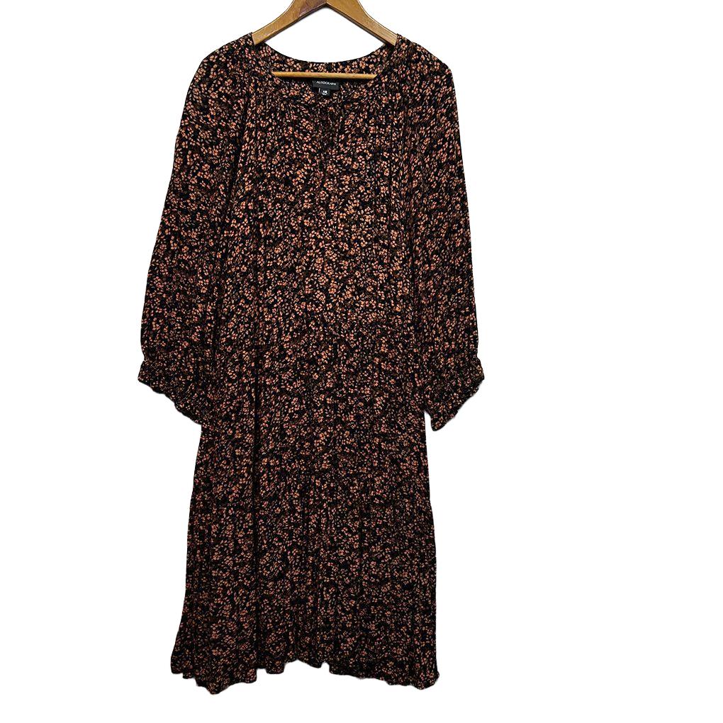 Autograph Floral Dress - Size 18