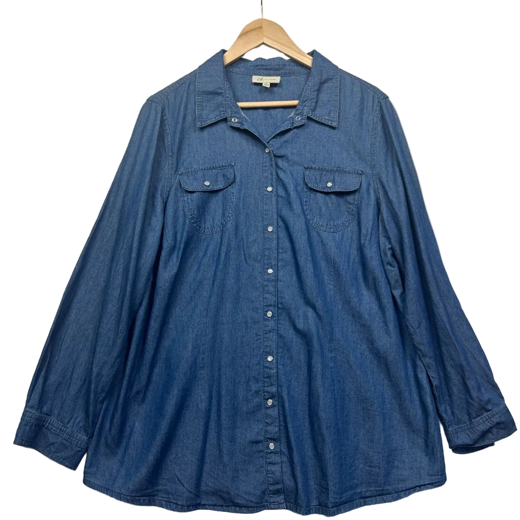 Autograph Chambray Shirt - Size 14