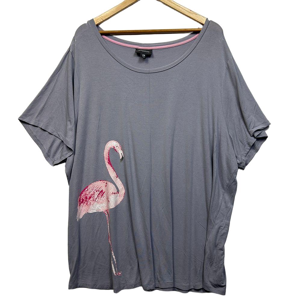 Autograph Flamingo Pyjama Set - Size 26