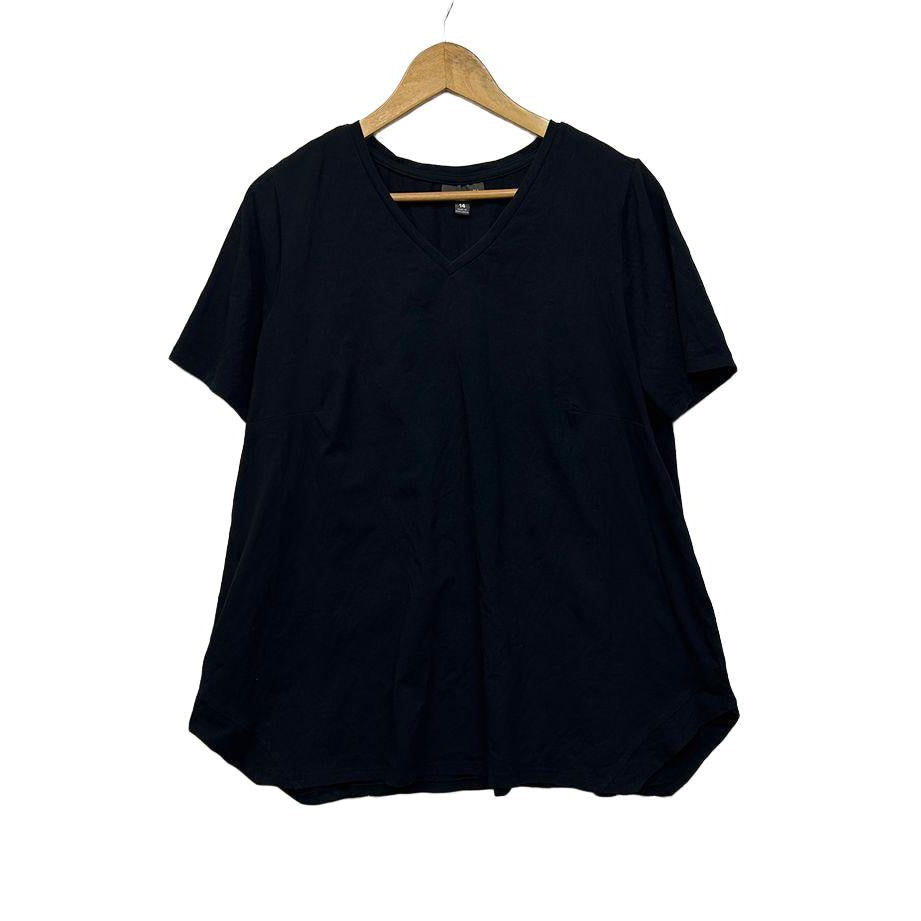 Autograph Black Top - Size 14