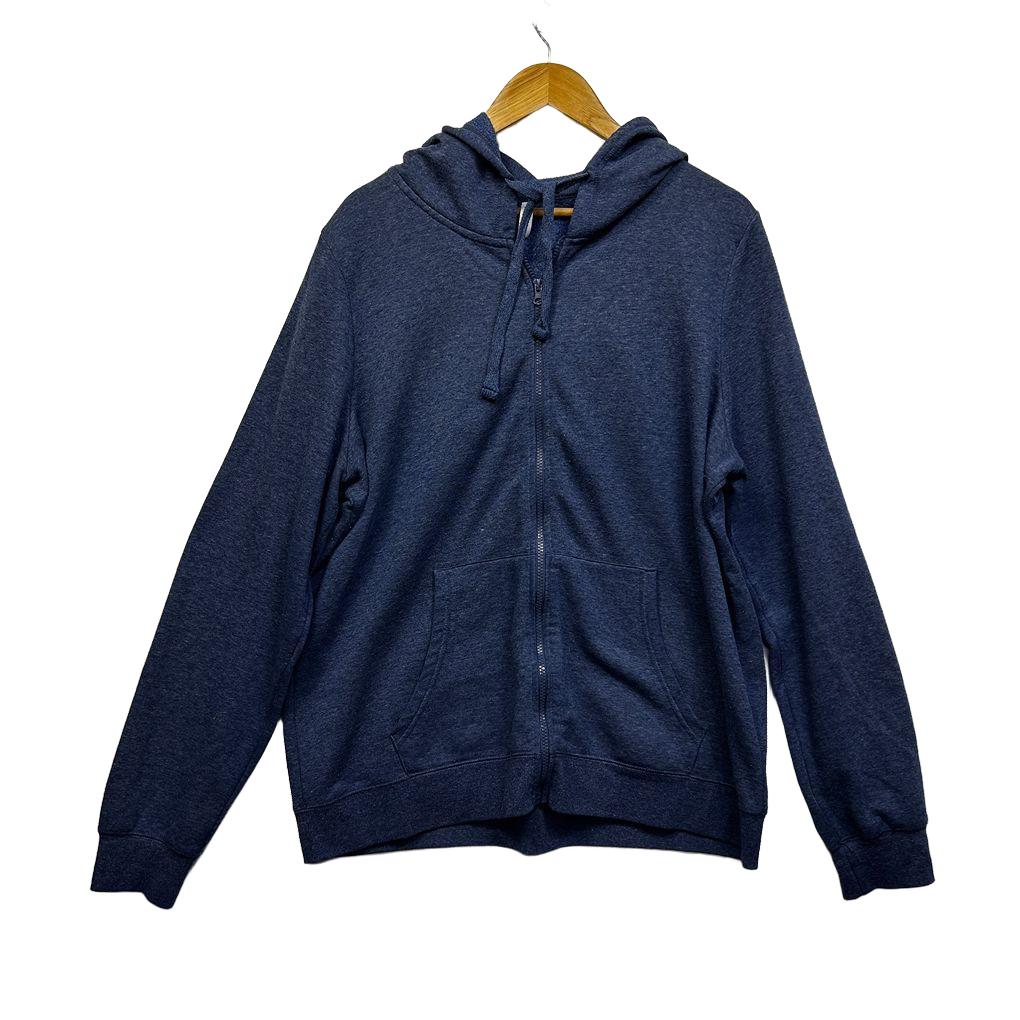 Avella Blue Cotton Hoodie - Size 18