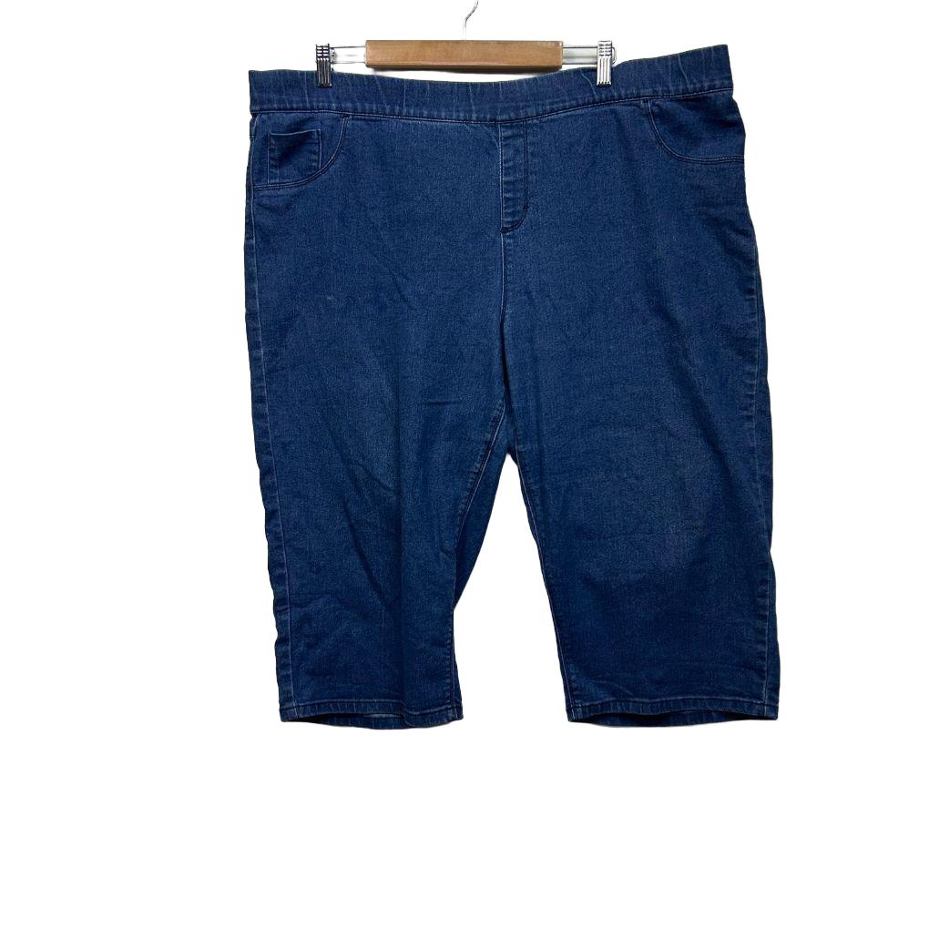 Avella Blue Denim Shorts - Size 22