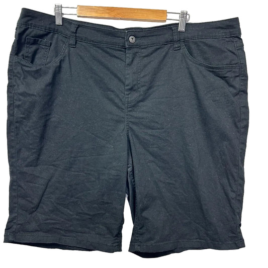 Avella Grey Cotton Shorts - Size 20