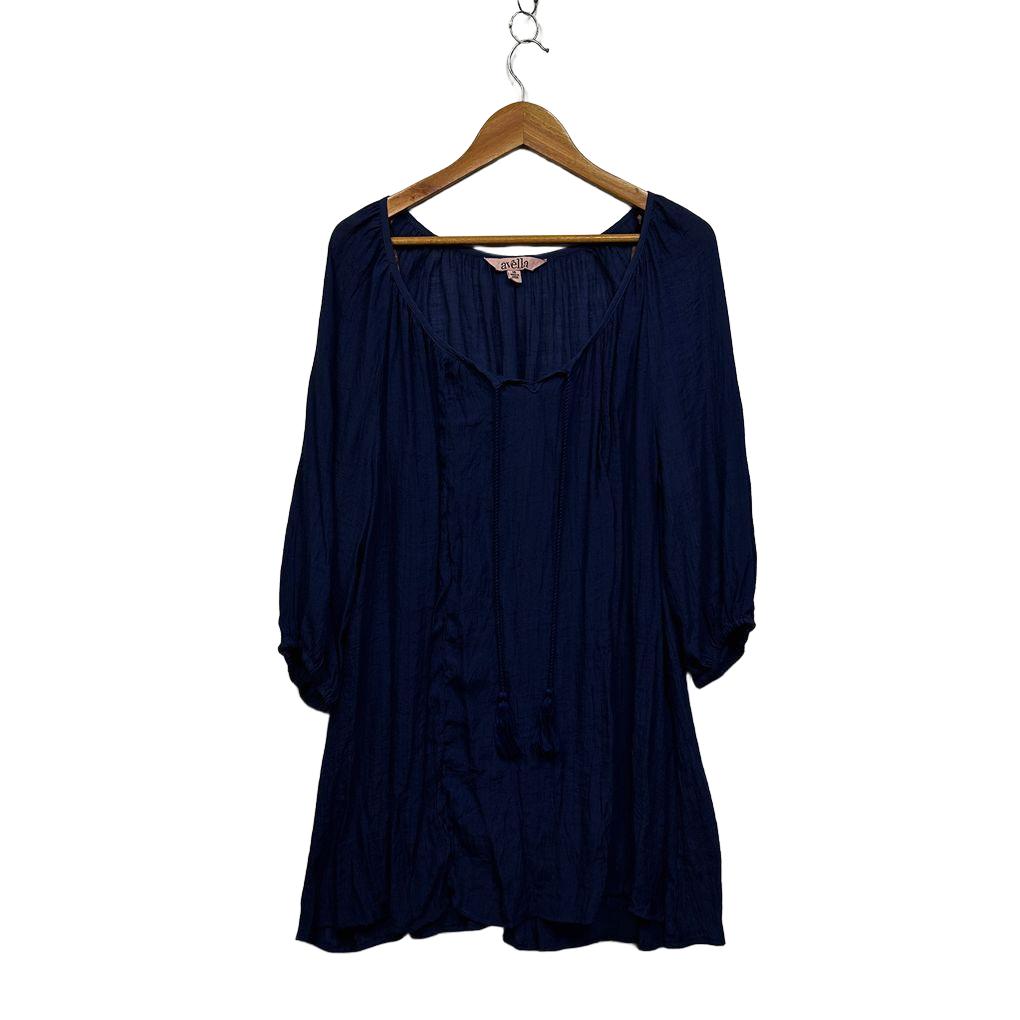 Avella Navy Dress - Size 16