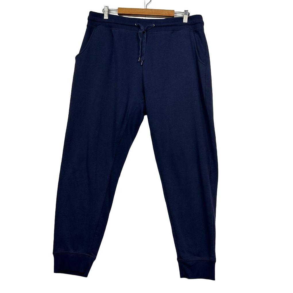 Avella Navy Sweat Track Pants - Size 18
