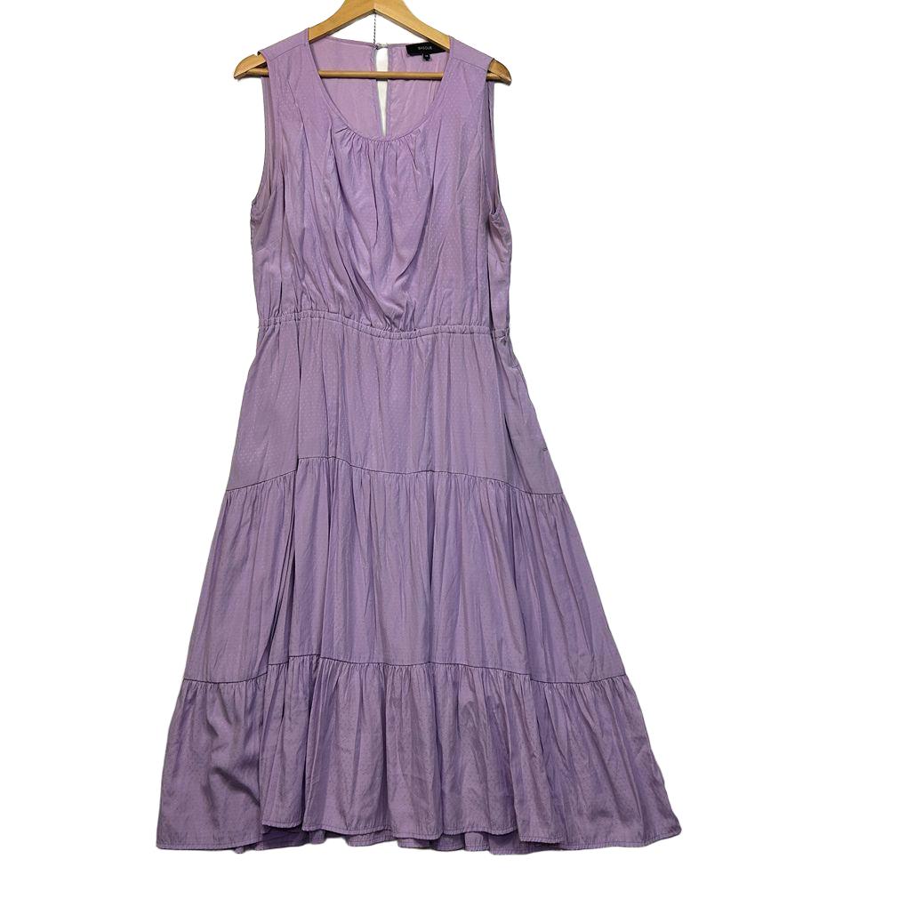 Basque Lilac Dress - Size 16