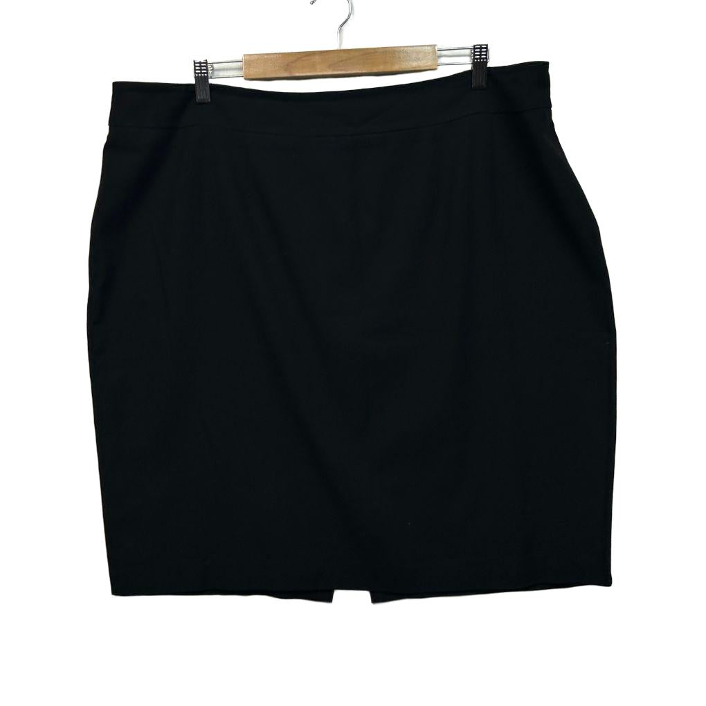 Basque Black Skirt - Size 20W