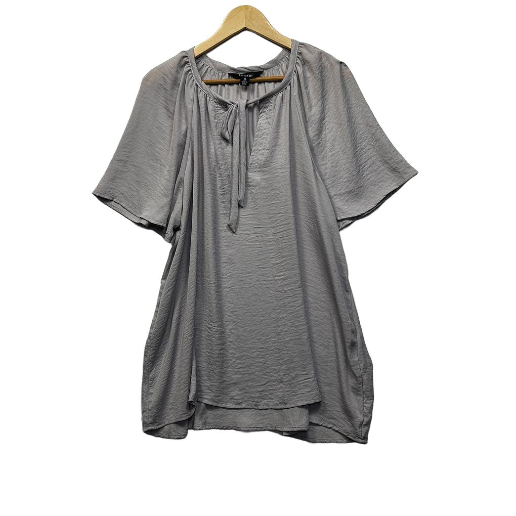Beme Grey Plus Size Top - Size 18