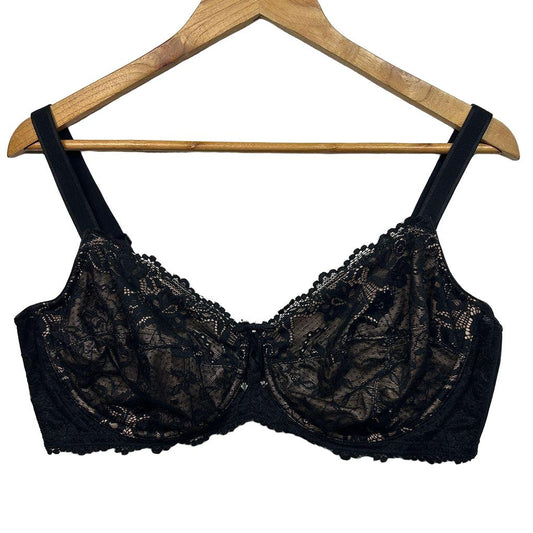 Berlei Black Lace Bra - Size 20E