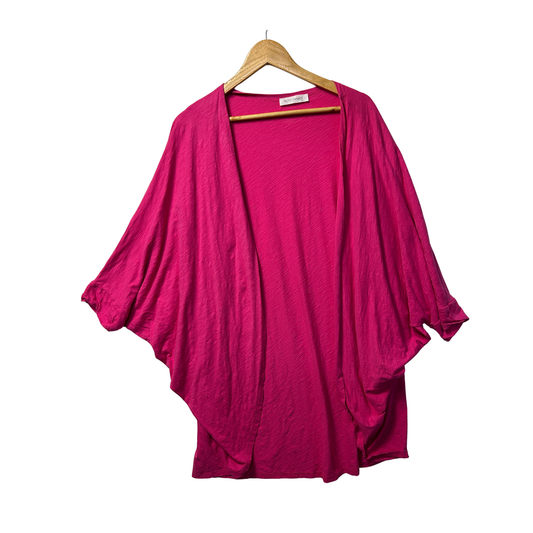 Betty Basics Pink Batwing Top - Size 22