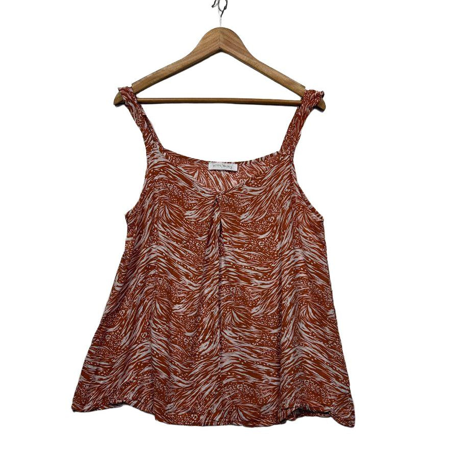 Betty Basics Rust Top - Size 14