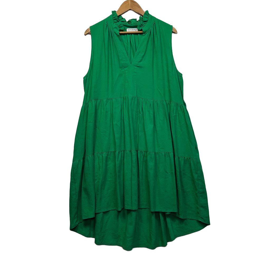 Betty Basics Linen Dress - Size 16