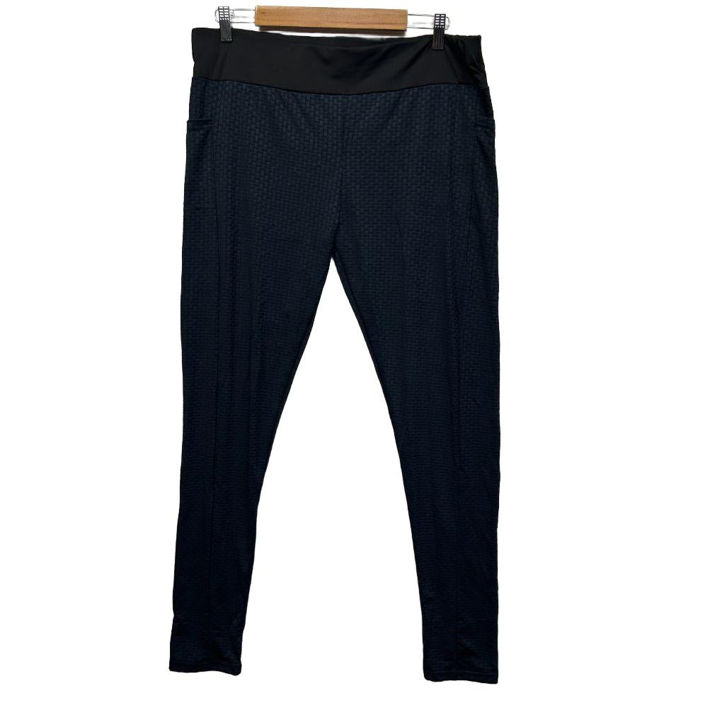 Black Activewear Leggings - Size 3XL