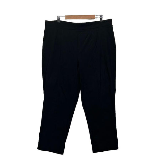 Belle Curve Black Pants - Size 20