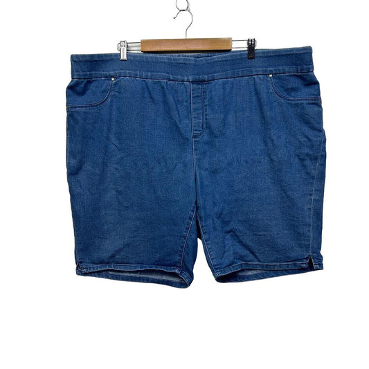 Blue Denim Shorts - Size 24/26
