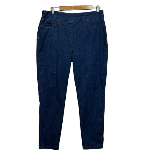 Blue Illusion Blue Denim Jeans - Size 16/2L