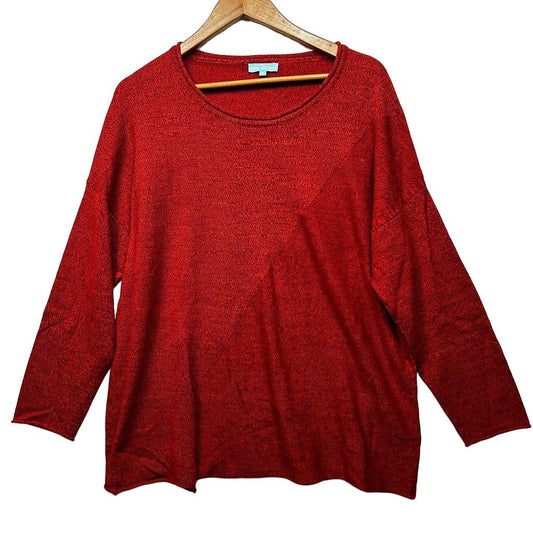 Blue Illusion Red Jumper - Size XL