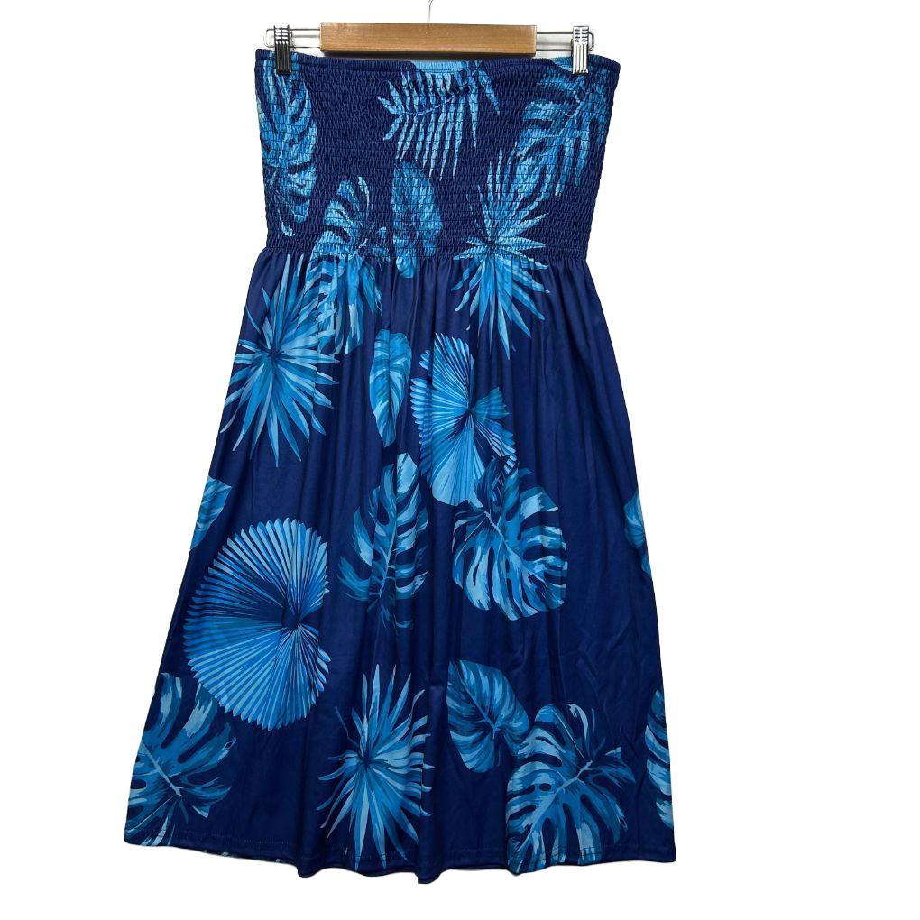 Blue Sleeveless Dress / Skirt - Size XXL