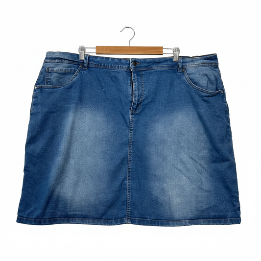Breakers Blue Denim Skirt - Size 24