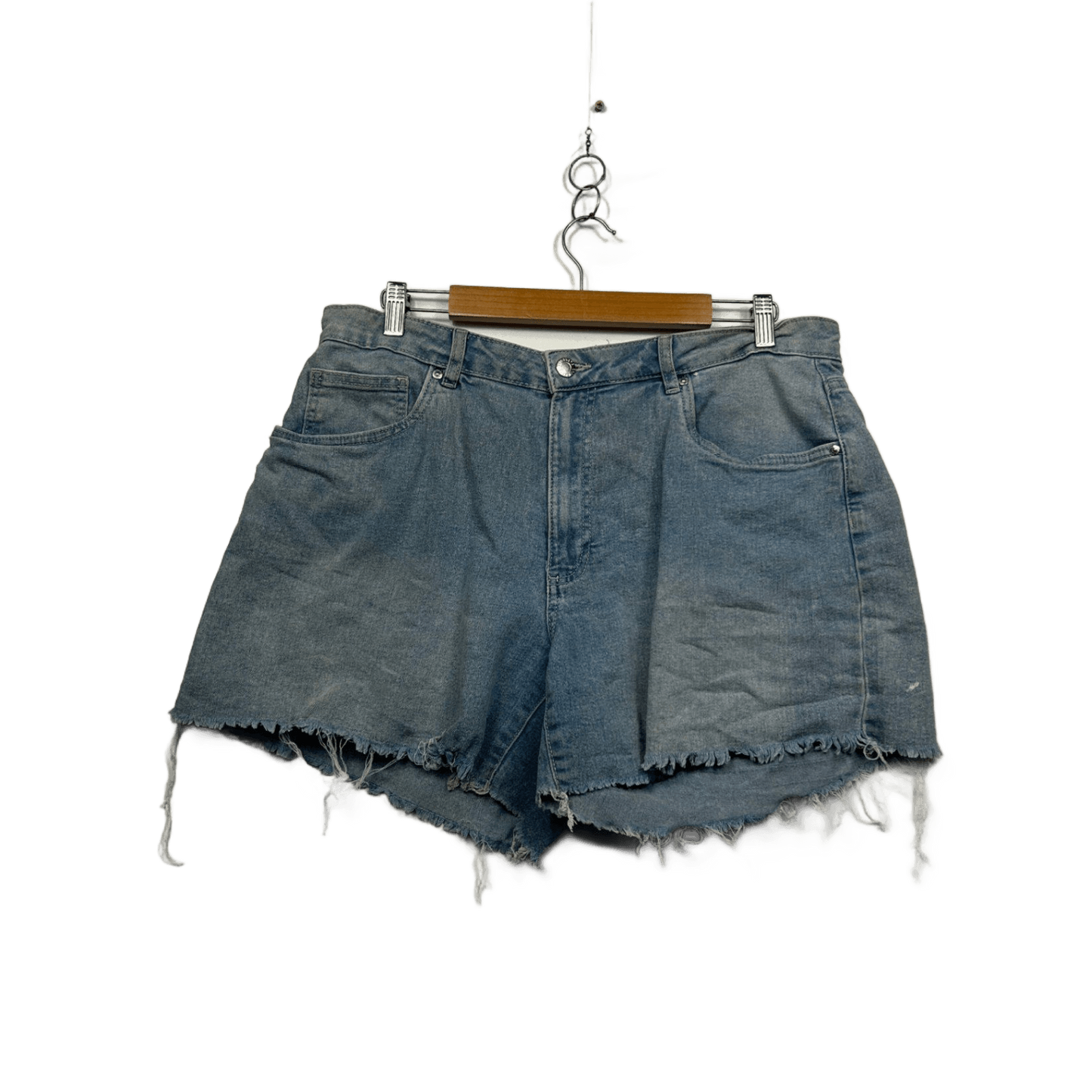 Breakers Women's Blue Cut off Denim Shorts Size 14