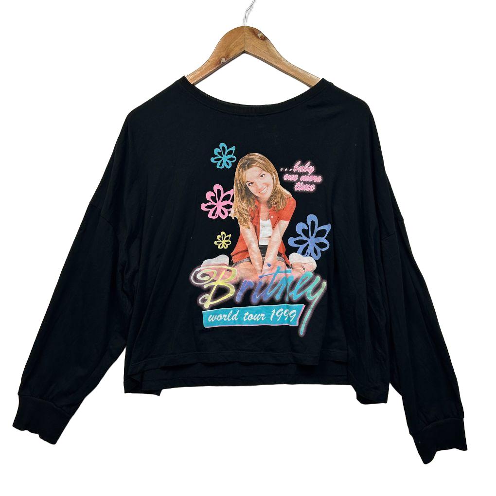 Britney Spears Black Top - Size 20