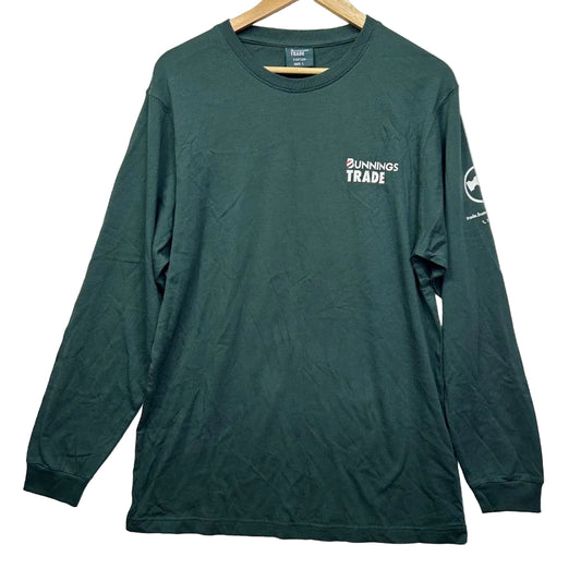 Bunnings Trade Green Cotton Top - Size L