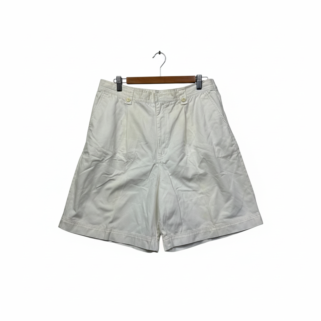 Capture White Shorts - Size 16