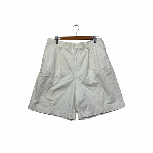 Capture White Shorts - Size 16