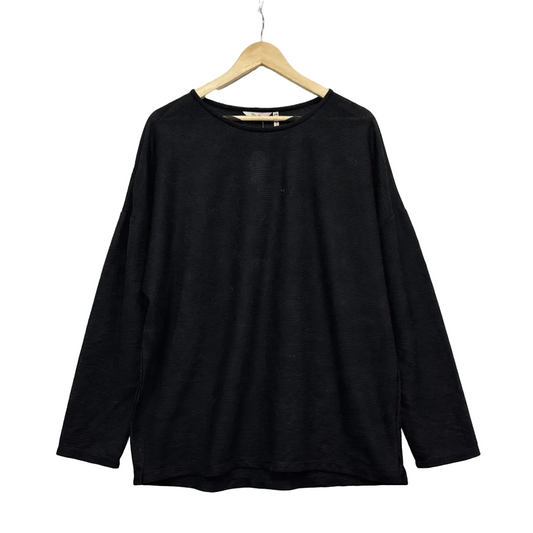 Millers Black Long Sleeve Top - Size 20