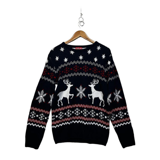 Cheeky Elf Ugly Christmas Jumper - Size L