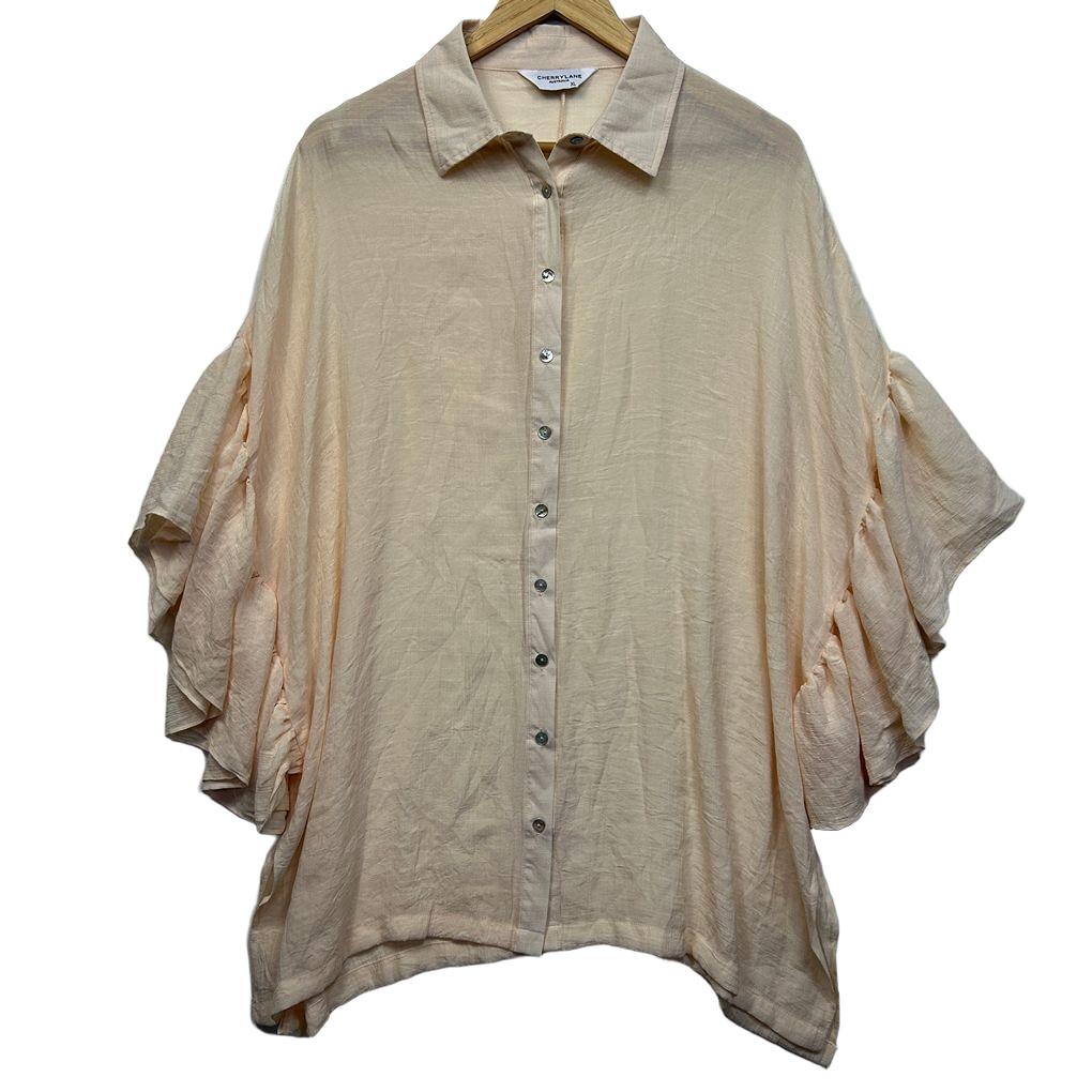Cherrylane Cream Shirt - Size XL