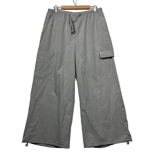 Cider Grey Wide Leg Pants - Size 1XL